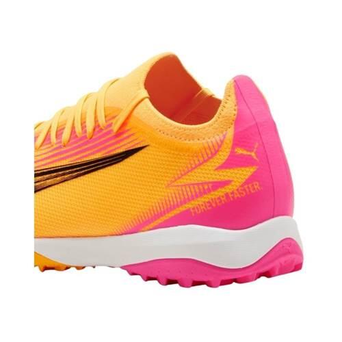 Scarpe da calcio ULTRA MATCH TT PUMA Sun Stream Black Sunset Glow Orange Pink 5/6
