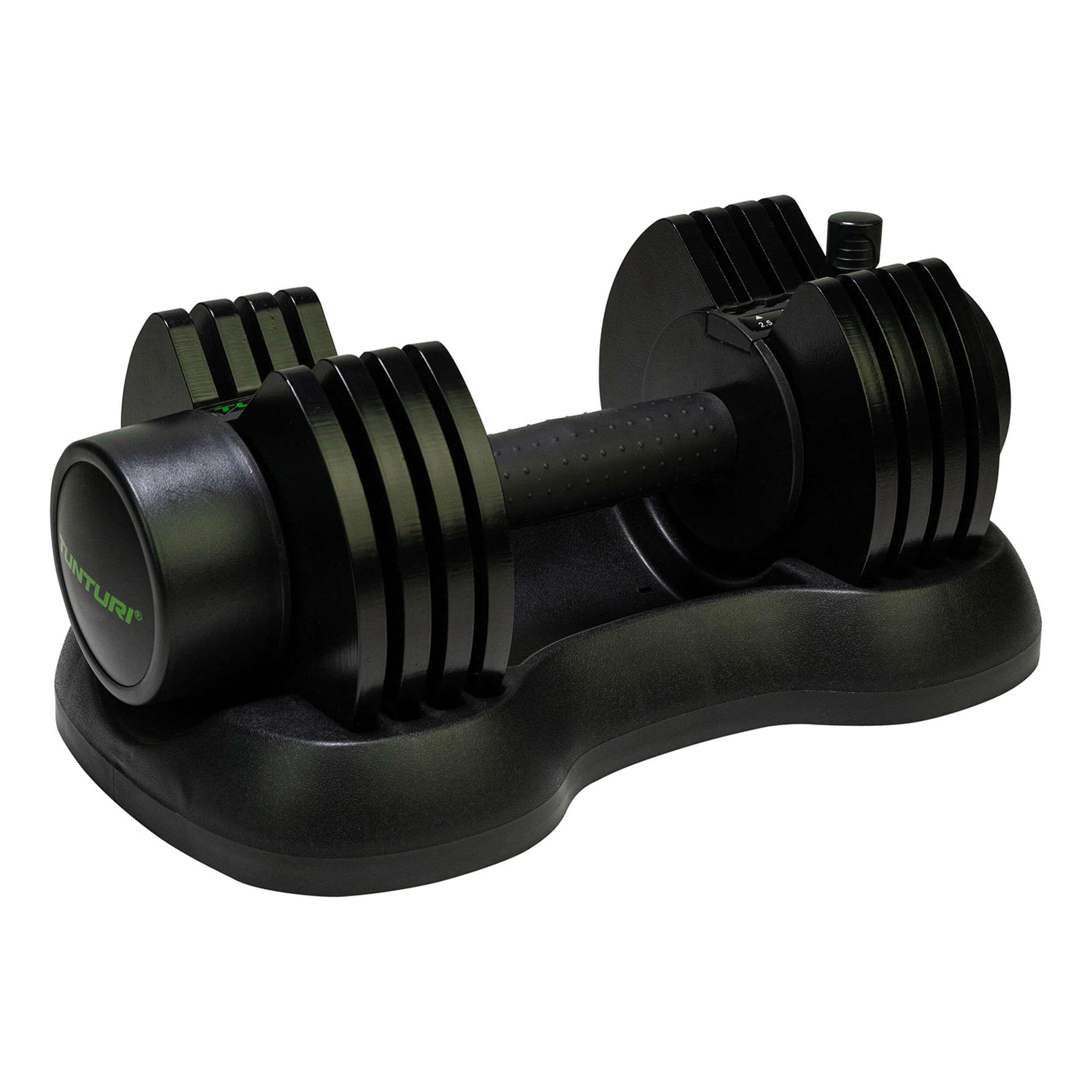 TUNTURI Single adjustable dumbbell - Selector Dumbbell 12,5kg