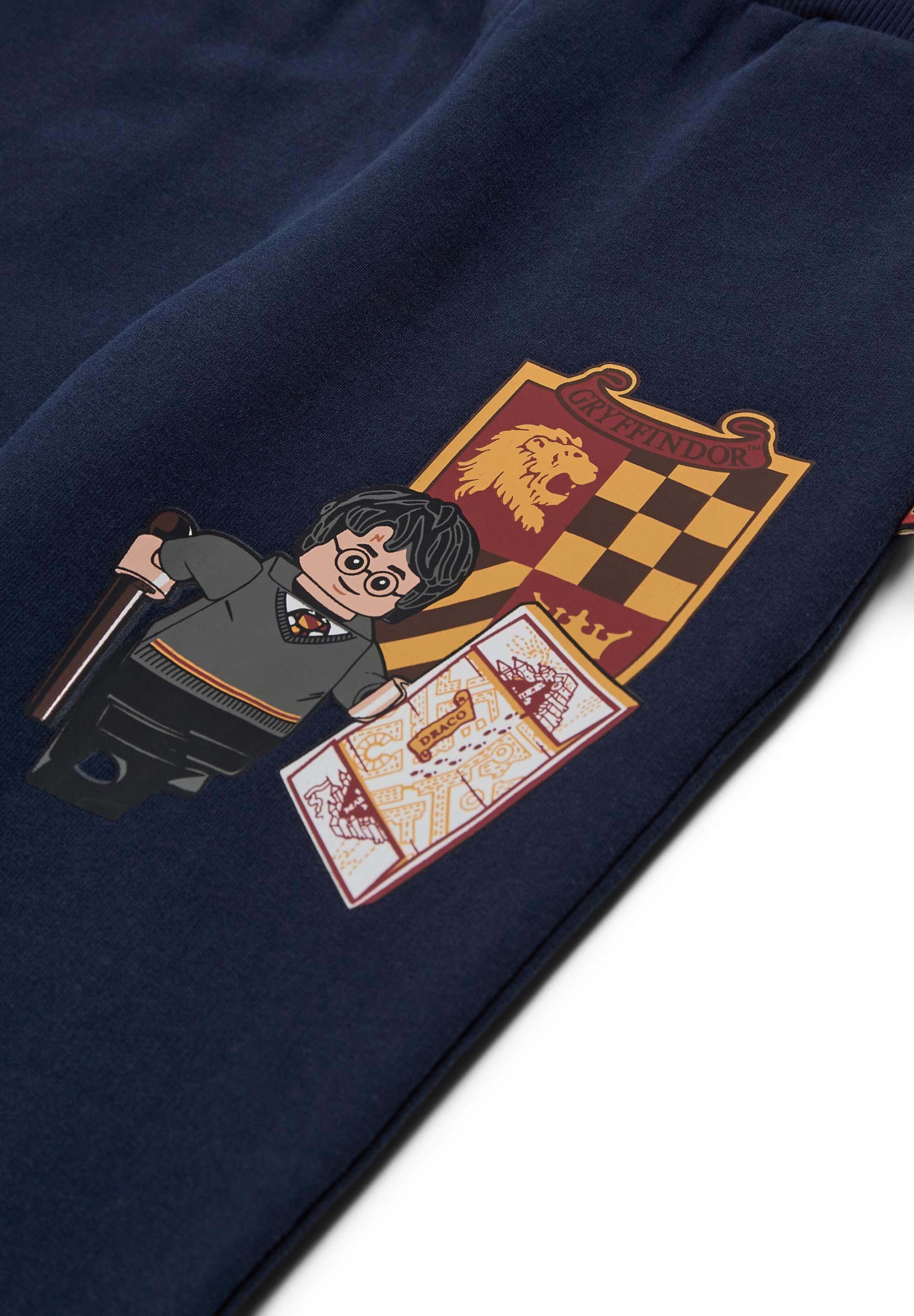 Spodnie Dizecięce Bio Bawełna LEGO Harry Potter Philo 702 Granatowe 3/4
