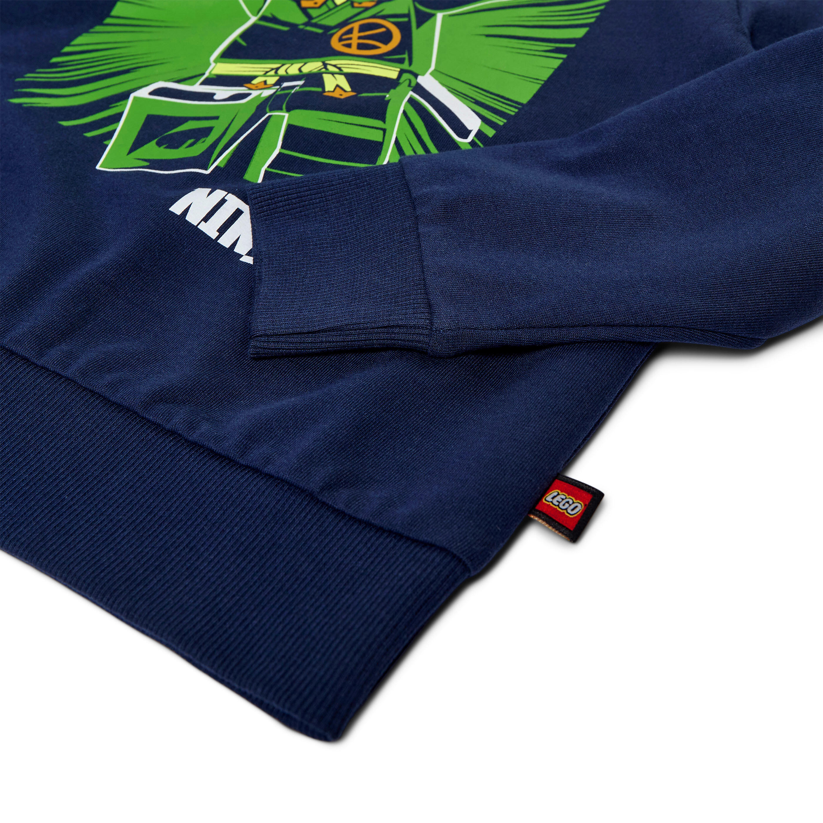 Bluza Dziecięca z Kaprutem Bio Bawełna LEGO Ninjago Scout 302 Granatowa 4/4