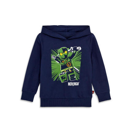 Bluza Dziecięca z Kaprutem Bio Bawełna LEGO Ninjago Scout 302 Granatowa