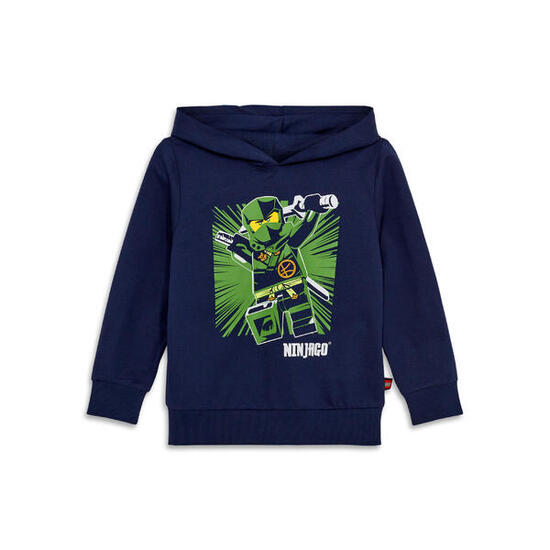 Bluza Dziecięca z Kaprutem Bio Bawełna LEGO Ninjago Scout 302 Granatowa