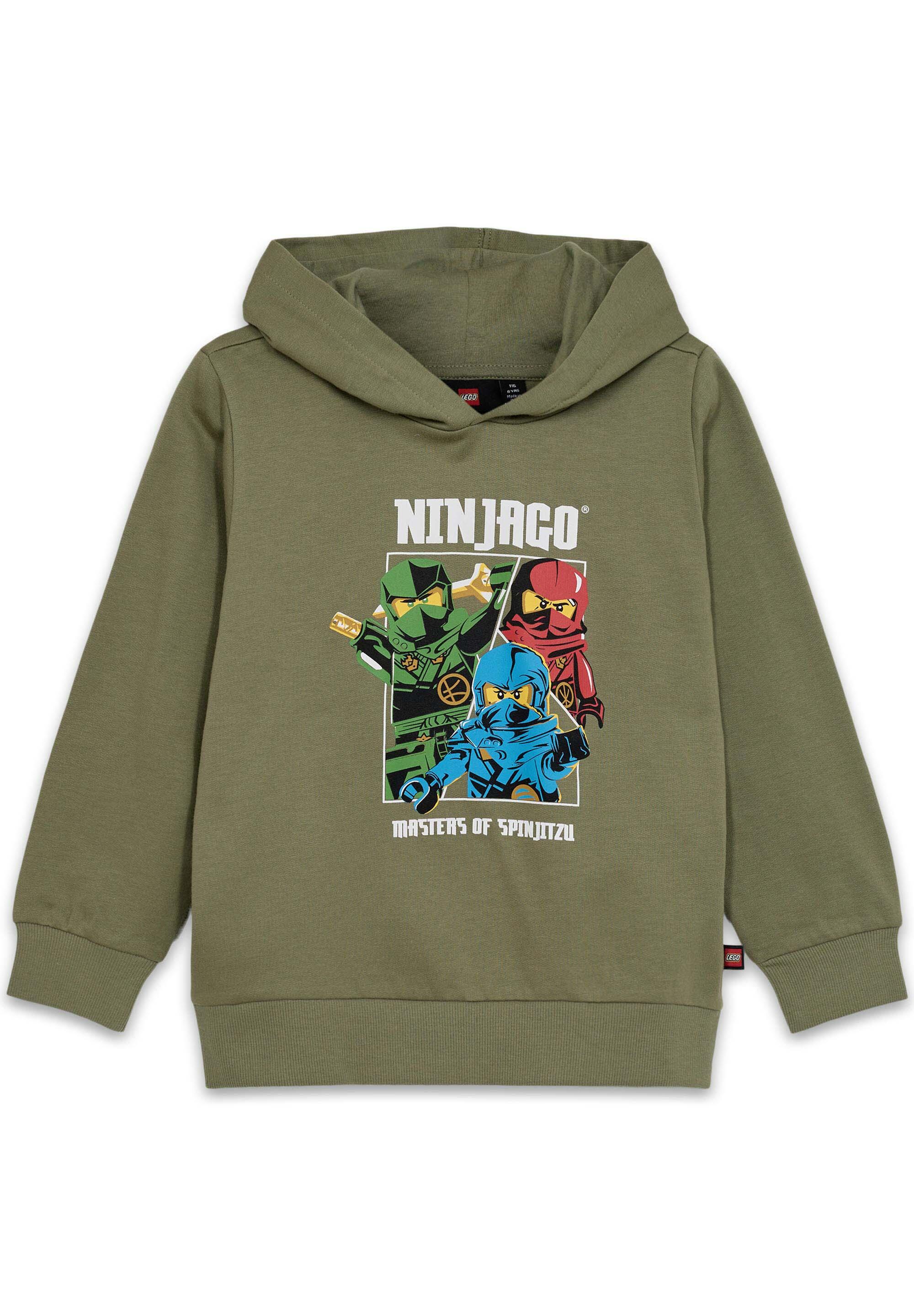 Bluza Dziecięca z Kapturem LEGO Ninjago Scout 600 Zielona
