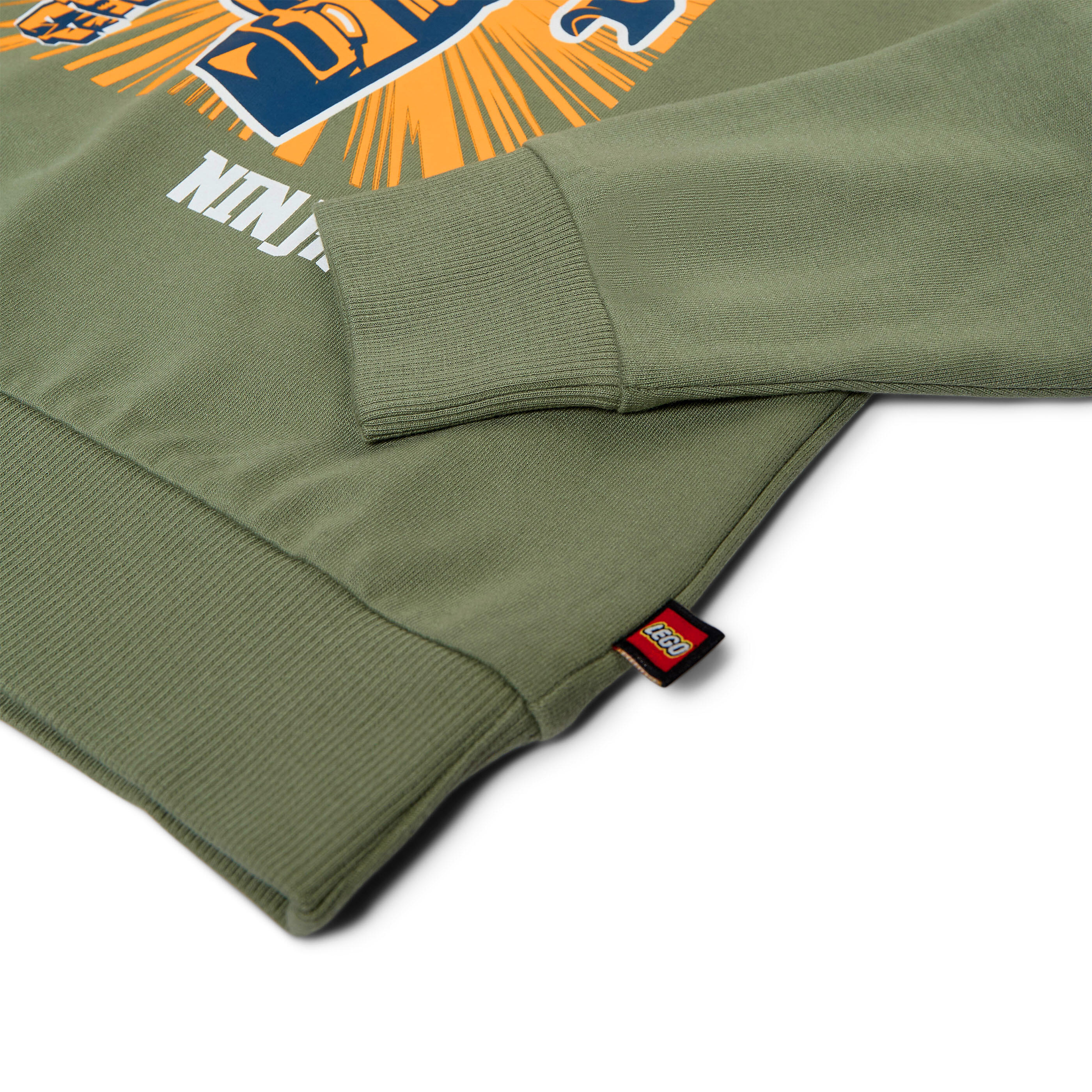 Bluza Dziecięca z Kaprutem Bio Bawełna LEGO Ninjago Scout 302 Zielona 4/4