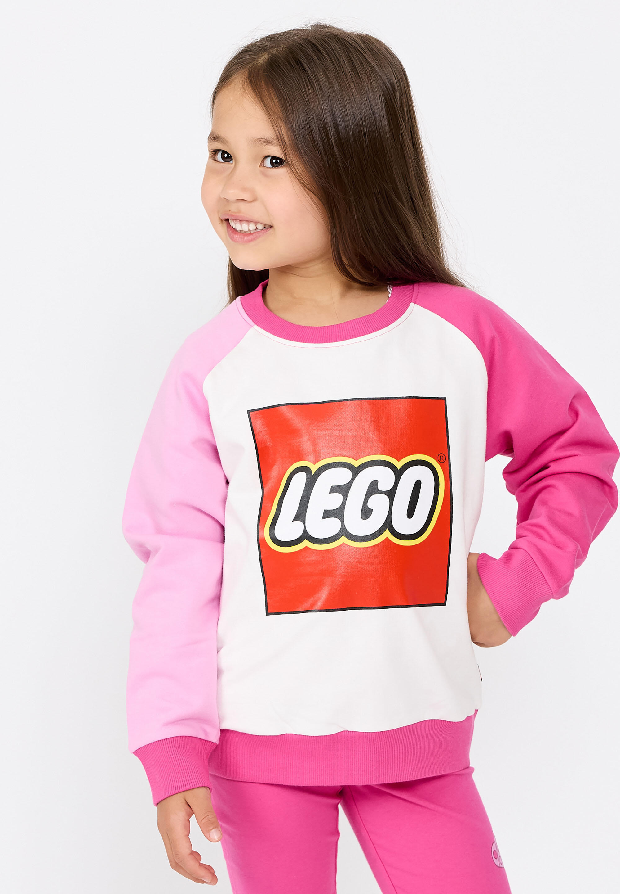 Bluza Dziecięca Kultowa Iconic LEGO Saku 202 Biała 5/5