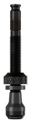 Schwalbe Tubeless-Ventil SCV Clik 60mm, schwarz, Aluminium, 2 Stück