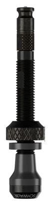 Schwalbe Tubeless-Ventil SCV Clik 60mm, schwarz, Aluminium, 2 Stück