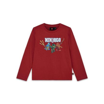Koszulka Dziecięca z Długim Rękawem LEGO Ninjago Tano 620 Czerwona