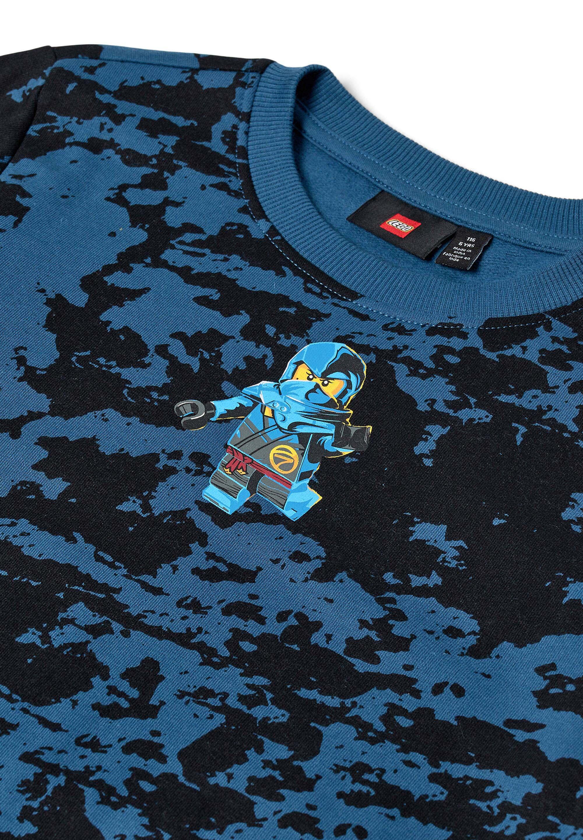 Bluza Dziecięca Bio Bawełna LEGO Ninjago Scout 603 Niebieska 4/5