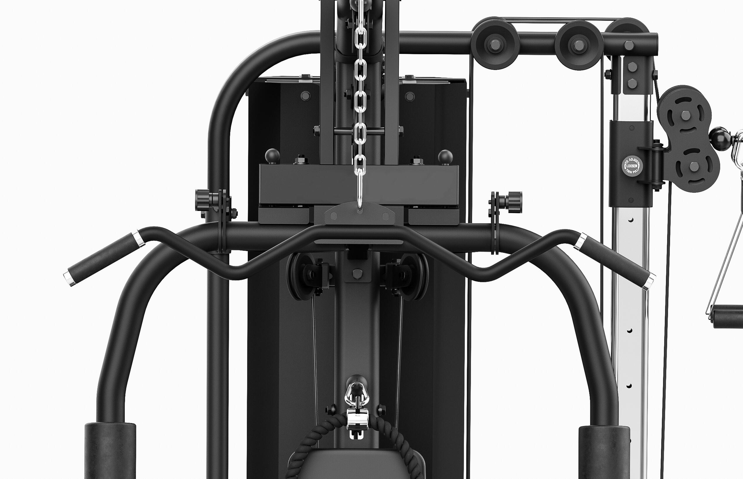ATLAS SPORT DO ĆWICZEŃ 2 STANOWISKA STOS 82 kg 2x MODEL 204 5/5