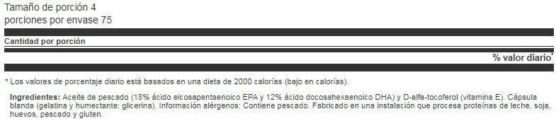 Omega 3 300 cápsulas Life Pro 2/4