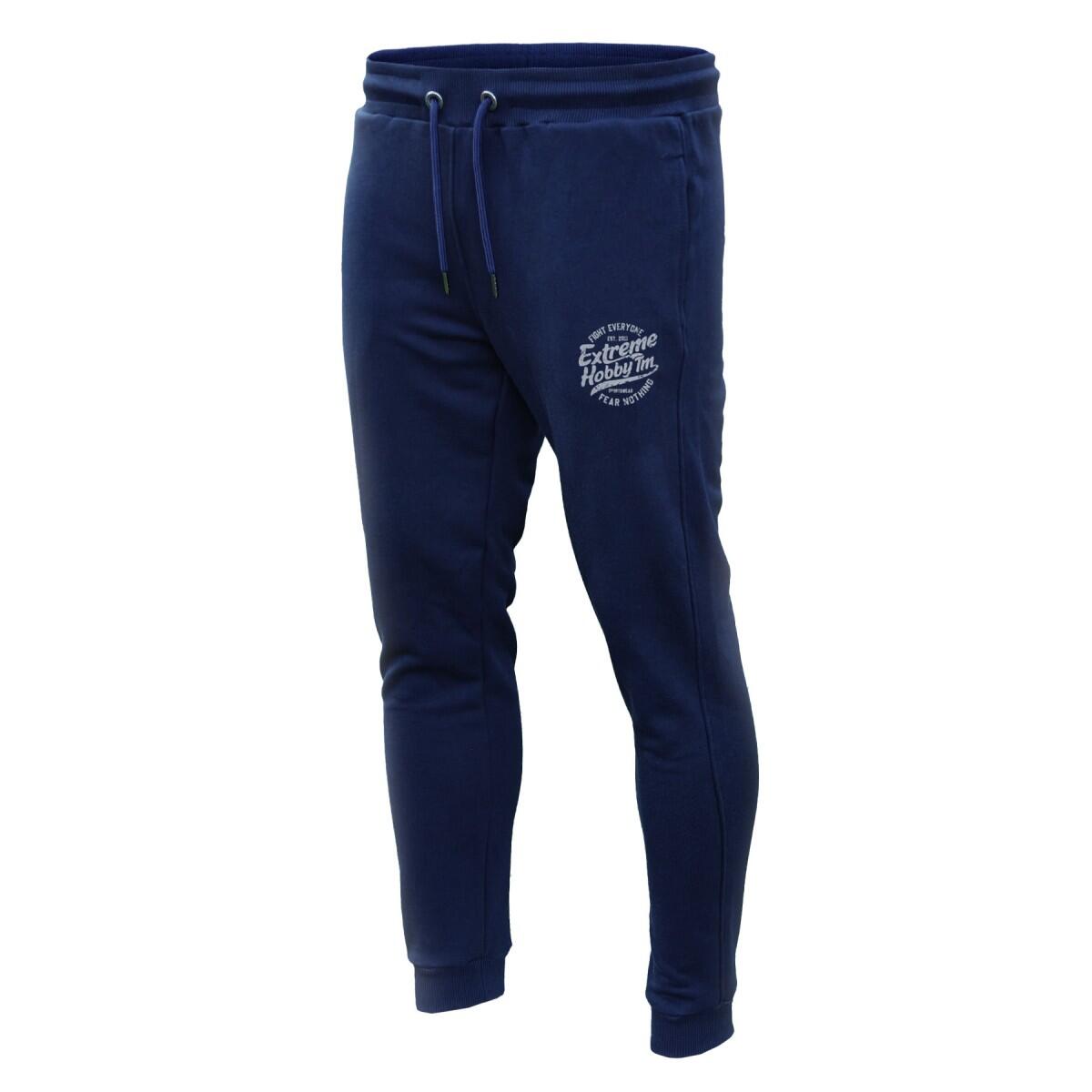 Extreme Hobby - Pantalon De Jogging Pour Hommes Extreme Hobby Whell - Pantalons - Bleu - Decathlon