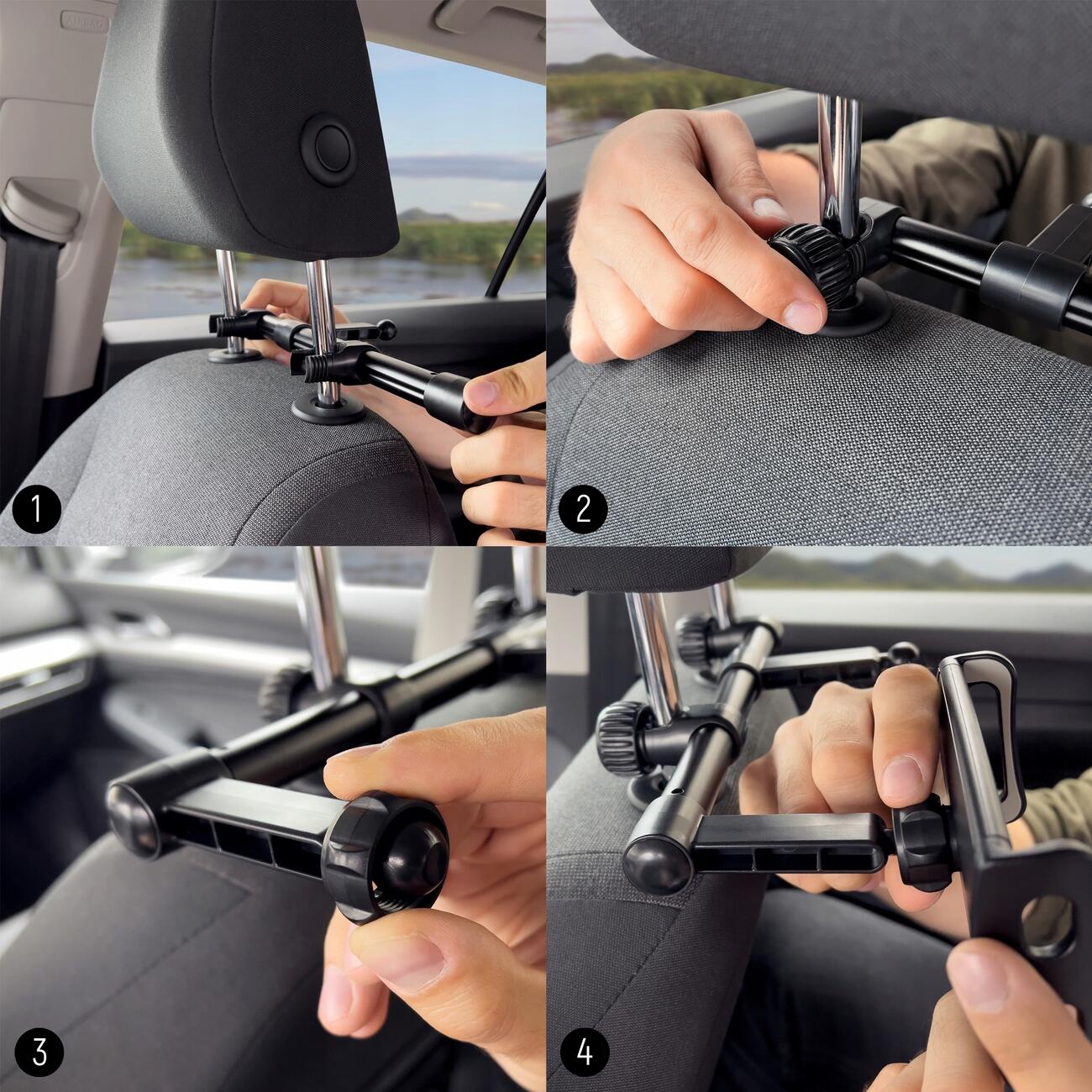 Uonlytech Supporto Per Telefono Da Auto Base Resistente All Usura