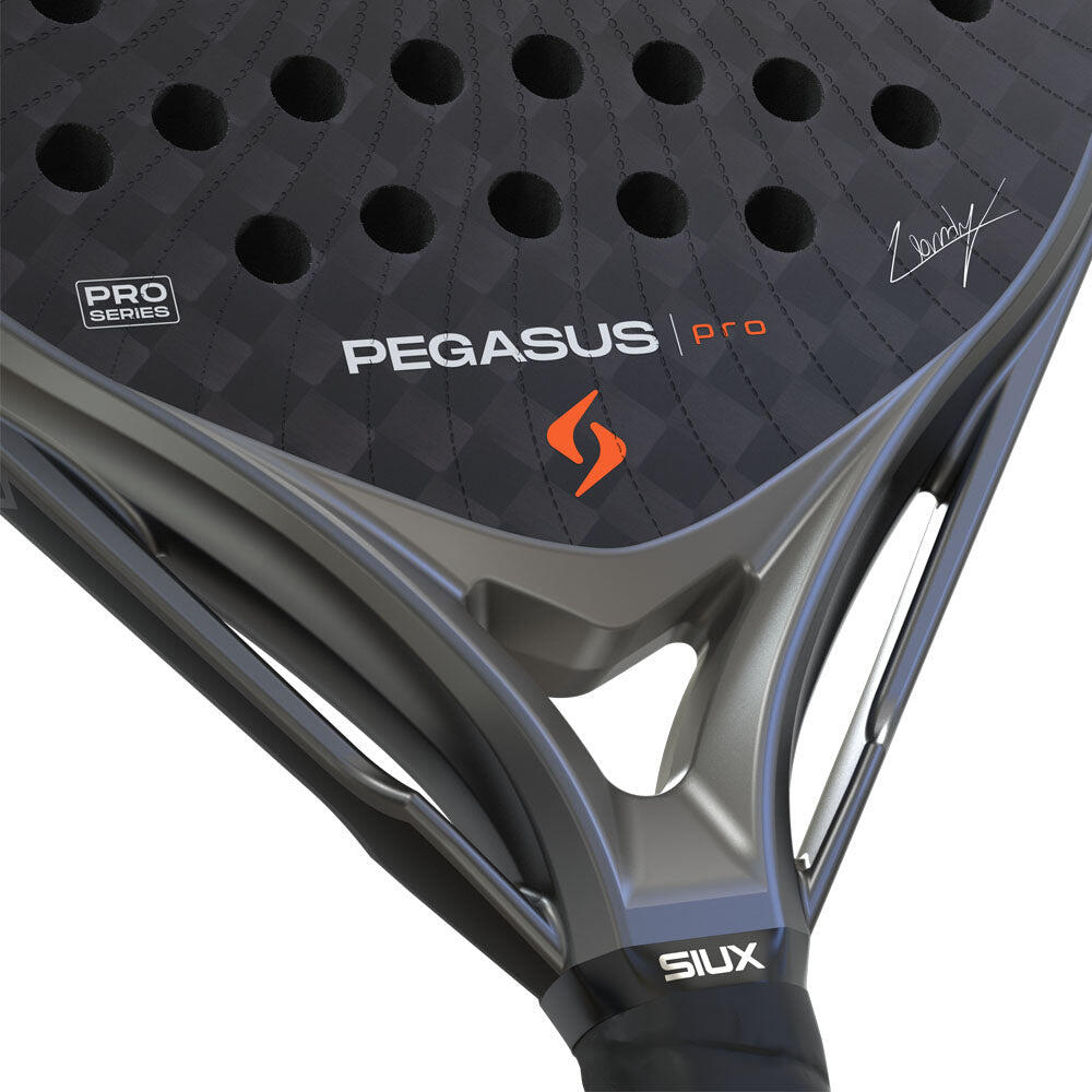 Siux - Racchetta da Padel Pegasus Pro 2026 Storm Grey livello professionale 5/6