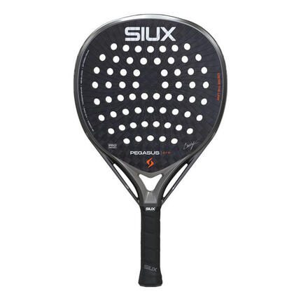 Siux - Pala de Pádel Pegasus Pro 2026 Storm Grey nivel profesional forma lágrima
