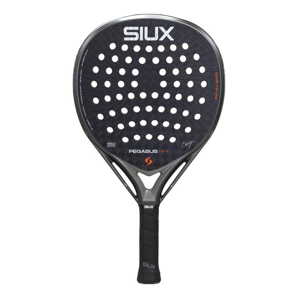 Siux - Siux - Raquette De Padel Pegasus Pro 2026 Storm Grey Niveau Professionnel - Raquette De Padel - Noir - Taille Unique - Decathlon