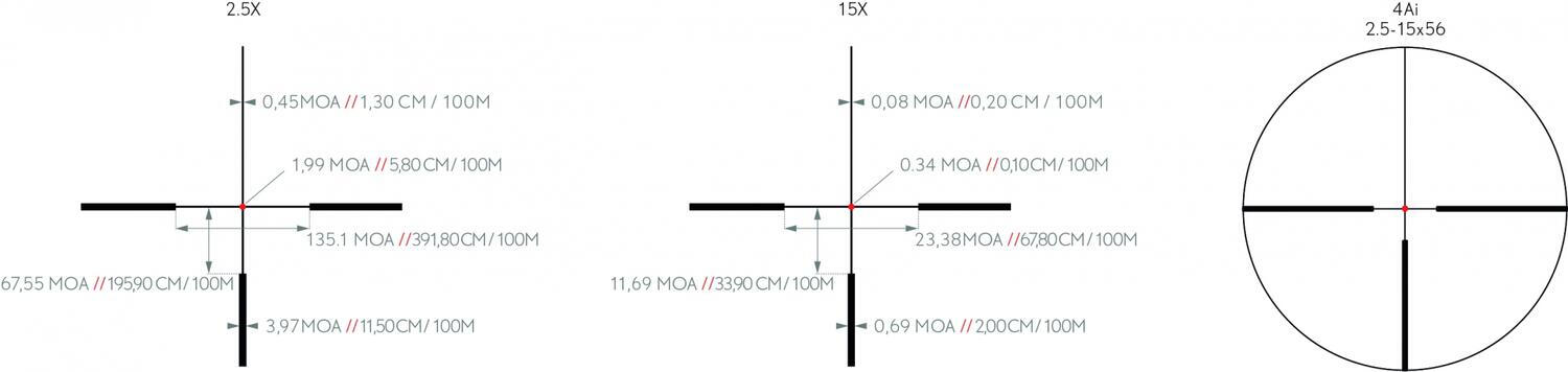 Lunette d'Affut Kite Optics K6 2,5-15x56i HD 5/5