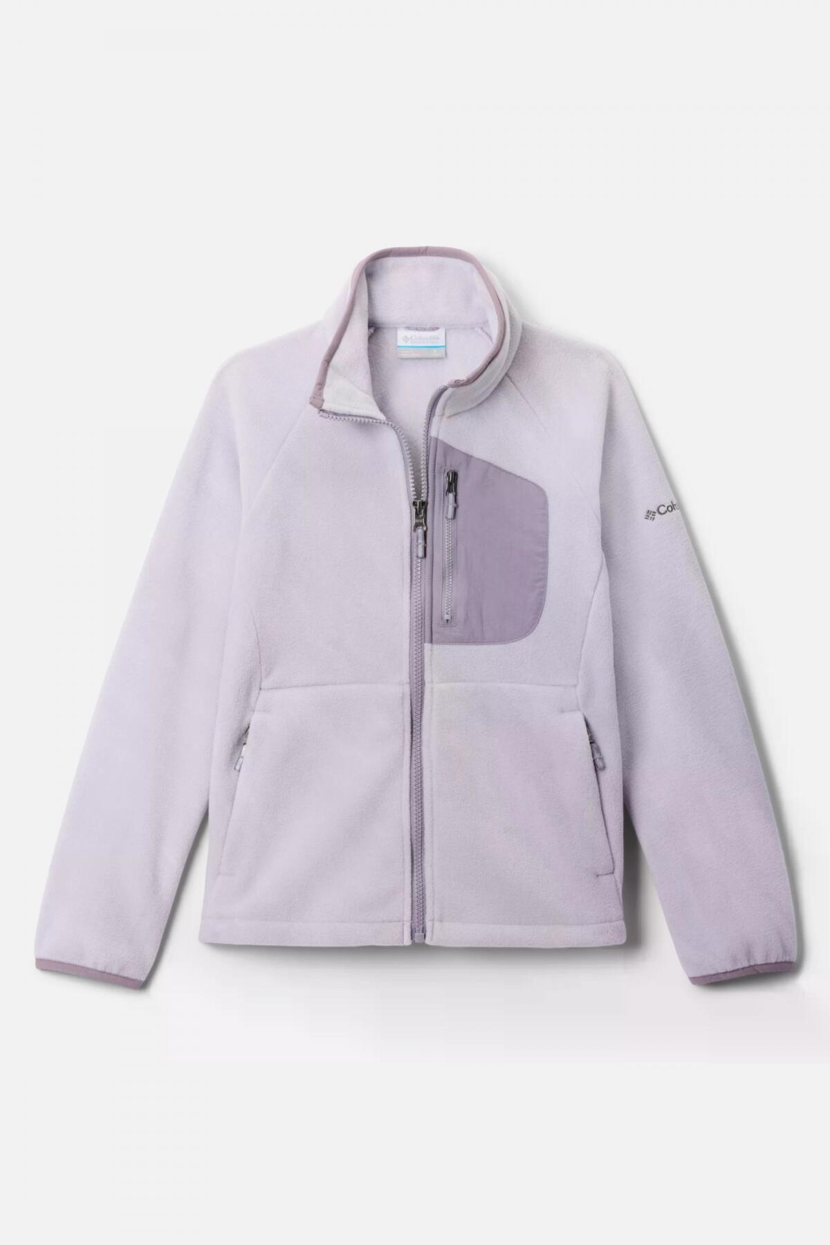 Columbia Modèle Fast Trek Iv Fleece Full Couleur Violet 4/5