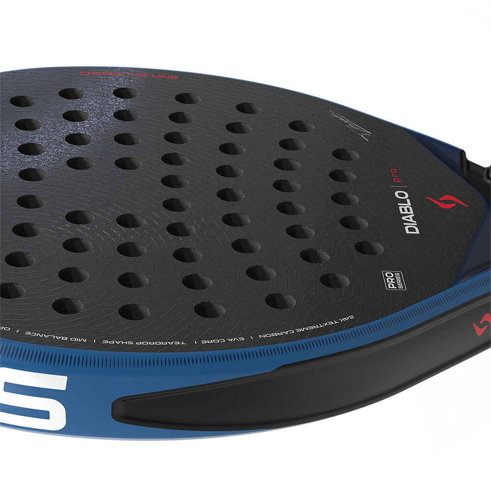 Siux - Racchetta da Paddle Diablo Pro 2026 Blu Reale livello professionale 2/5