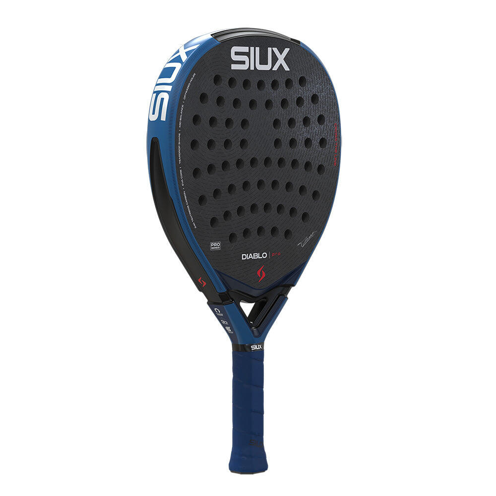 Siux - Racchetta da Paddle Diablo Pro 2026 Blu Reale livello professionale 4/5