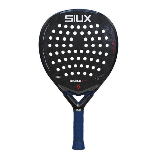Siux - Pala de Pádel Diablo Pro 2026 Night Blue nivel profesional forma lágrima