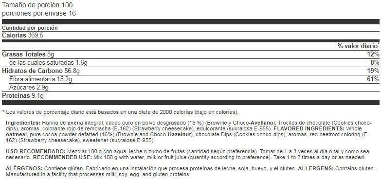 Instant zabpehely Premium - LifePRO Cookies 1,6kg 2/3