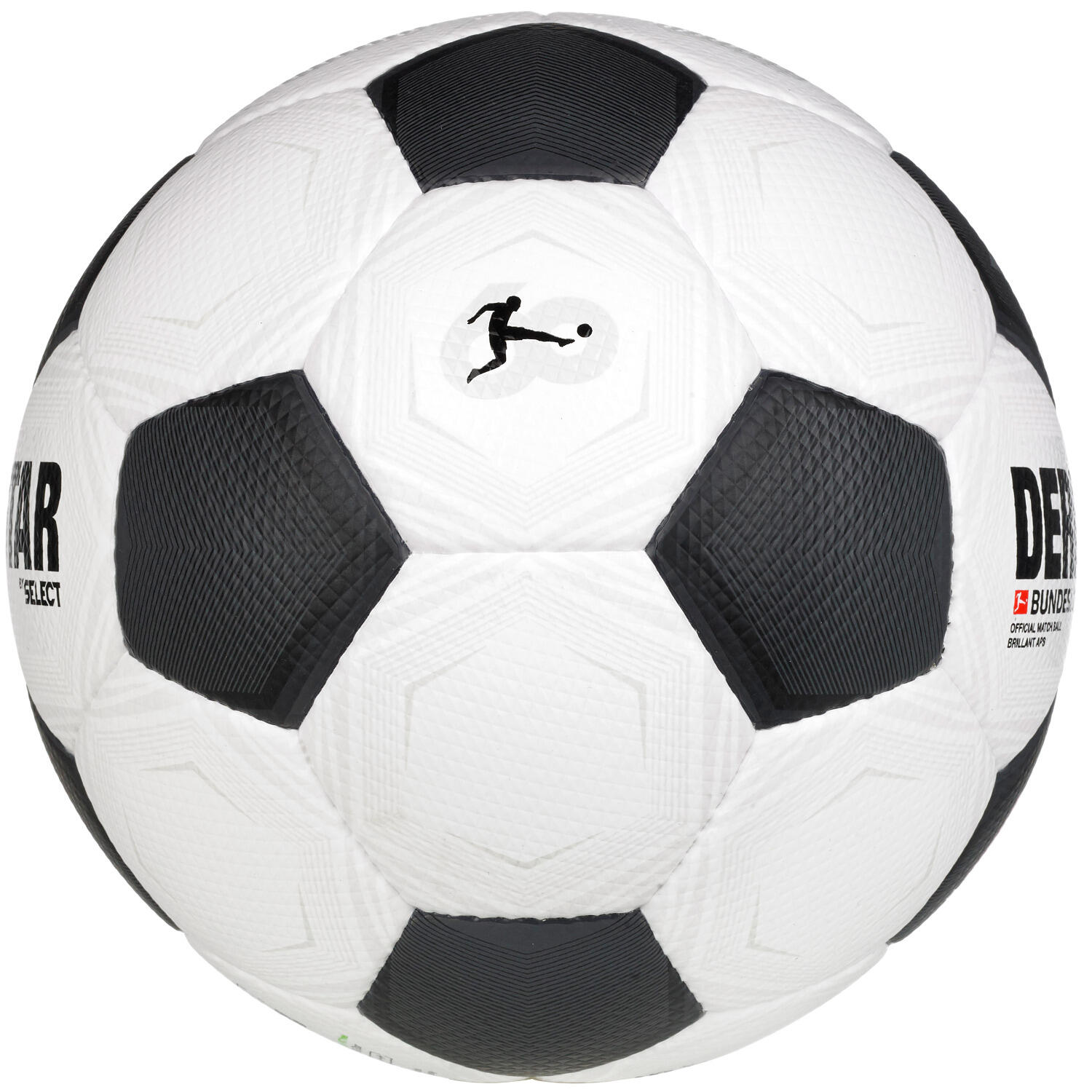 Fußball Bundesliga Brillant APS Classic 2023/2024 Fussball Unisex Schwarz 3/6