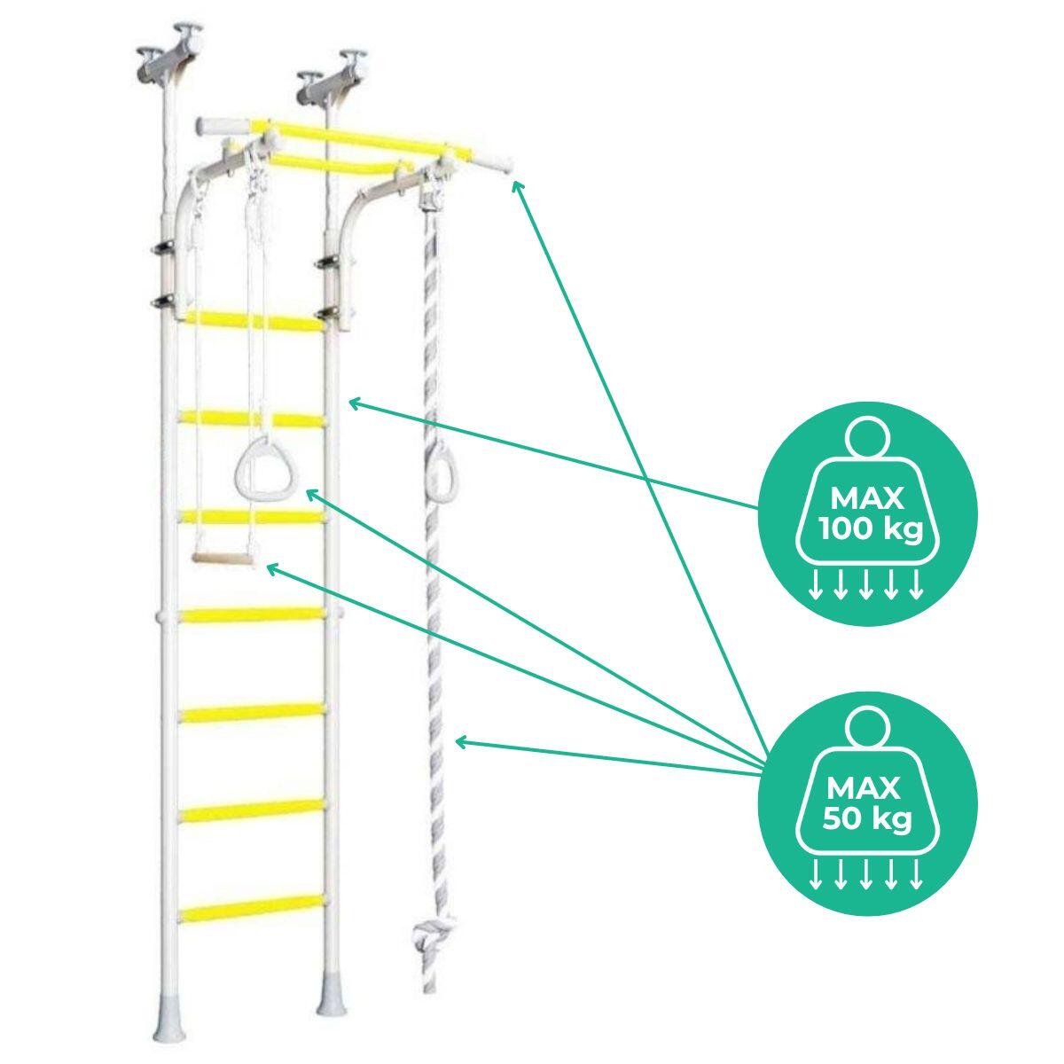 Espalier Kometa-5 avec barre de traction 5/7