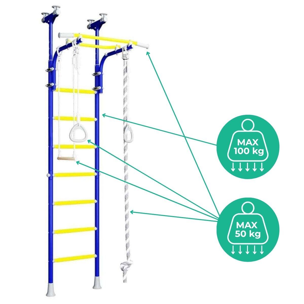 Espalier Kometa-5 avec barre de traction 5/7