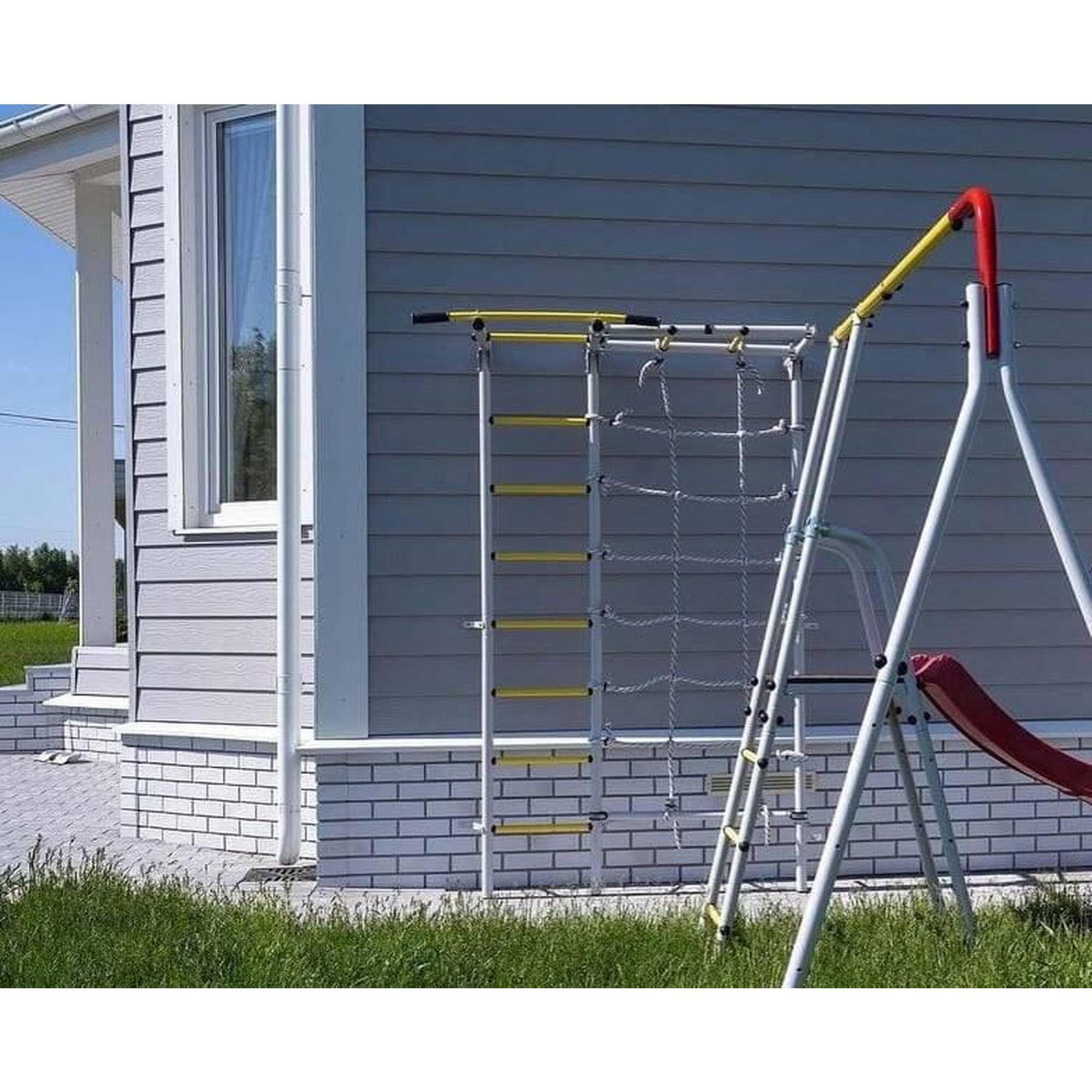 Unisex Gimnastică Scară espalier cu bară de tracțiuni Next Outdoor Alb