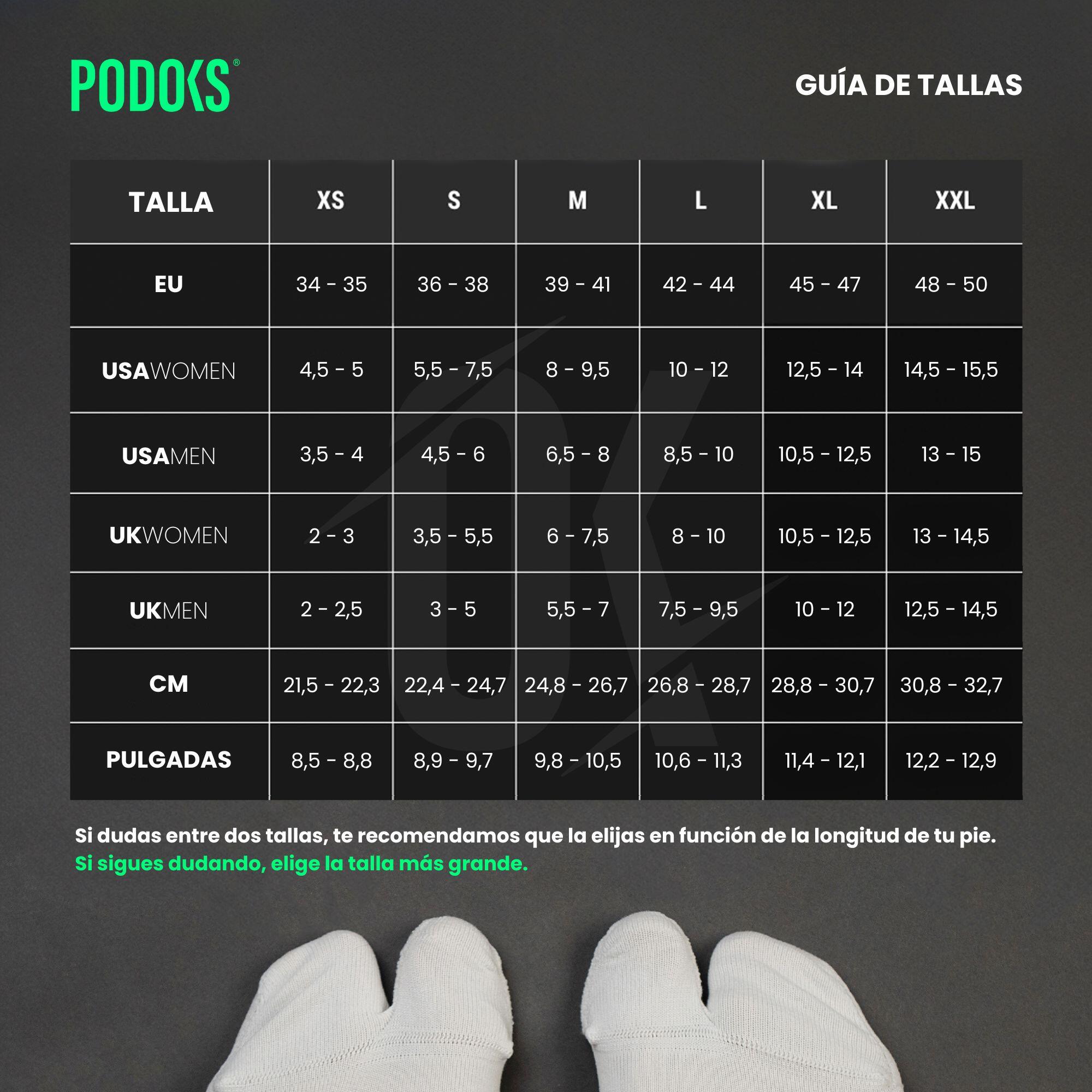 Calcetines Biomecánicos Running Pro Gris 6/7