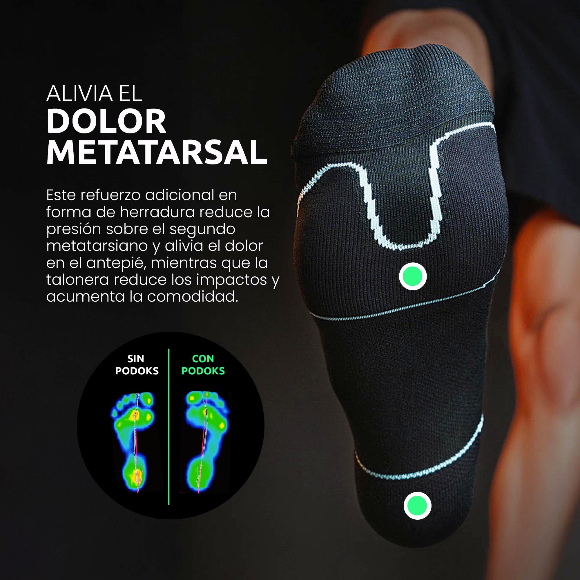 Calcetines Biomecánicos Metatarsalgia Negro 2/7