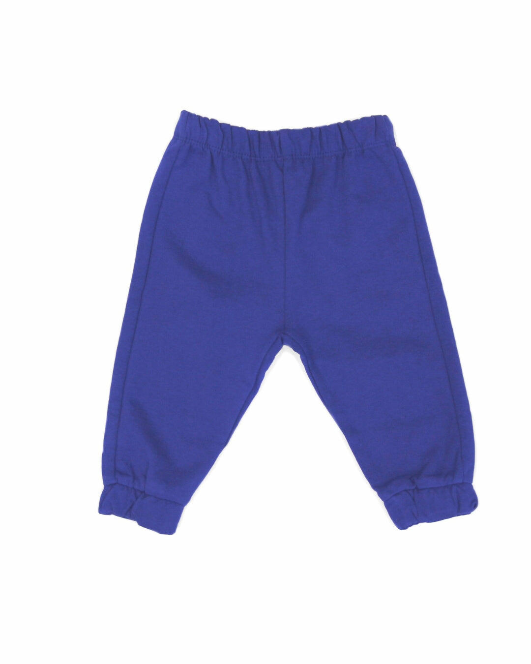 Calça de moletom azul para bebê 2/5