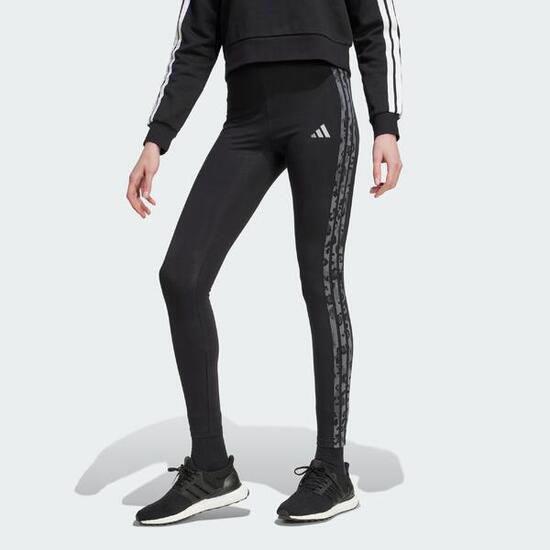 Legginsy z wysokim stanem Animal Print 3-Stripes