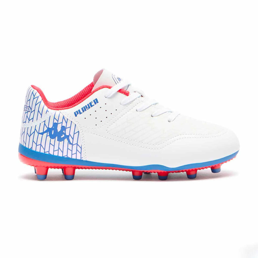 Kappa Kombat Player FG White Junior Football Boots