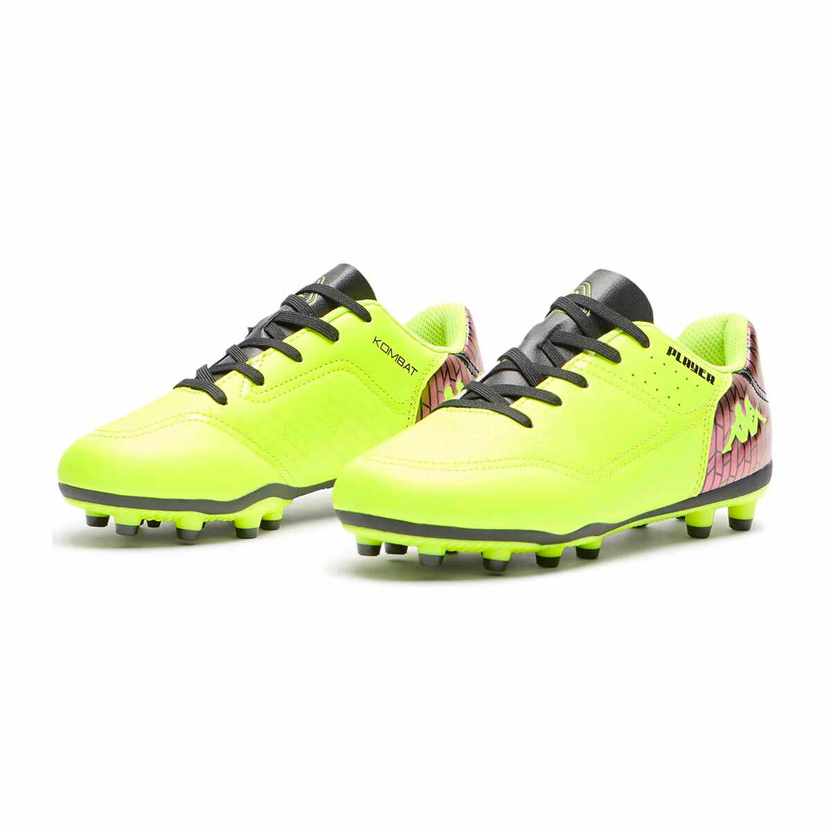 Crampons Kappa Kombat Player FG Jaune pour enfant 5/6