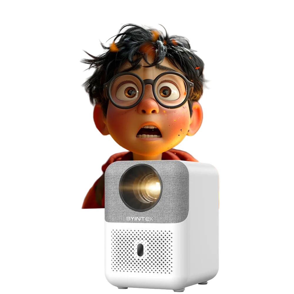 Smart Mini Home Theater Projector White