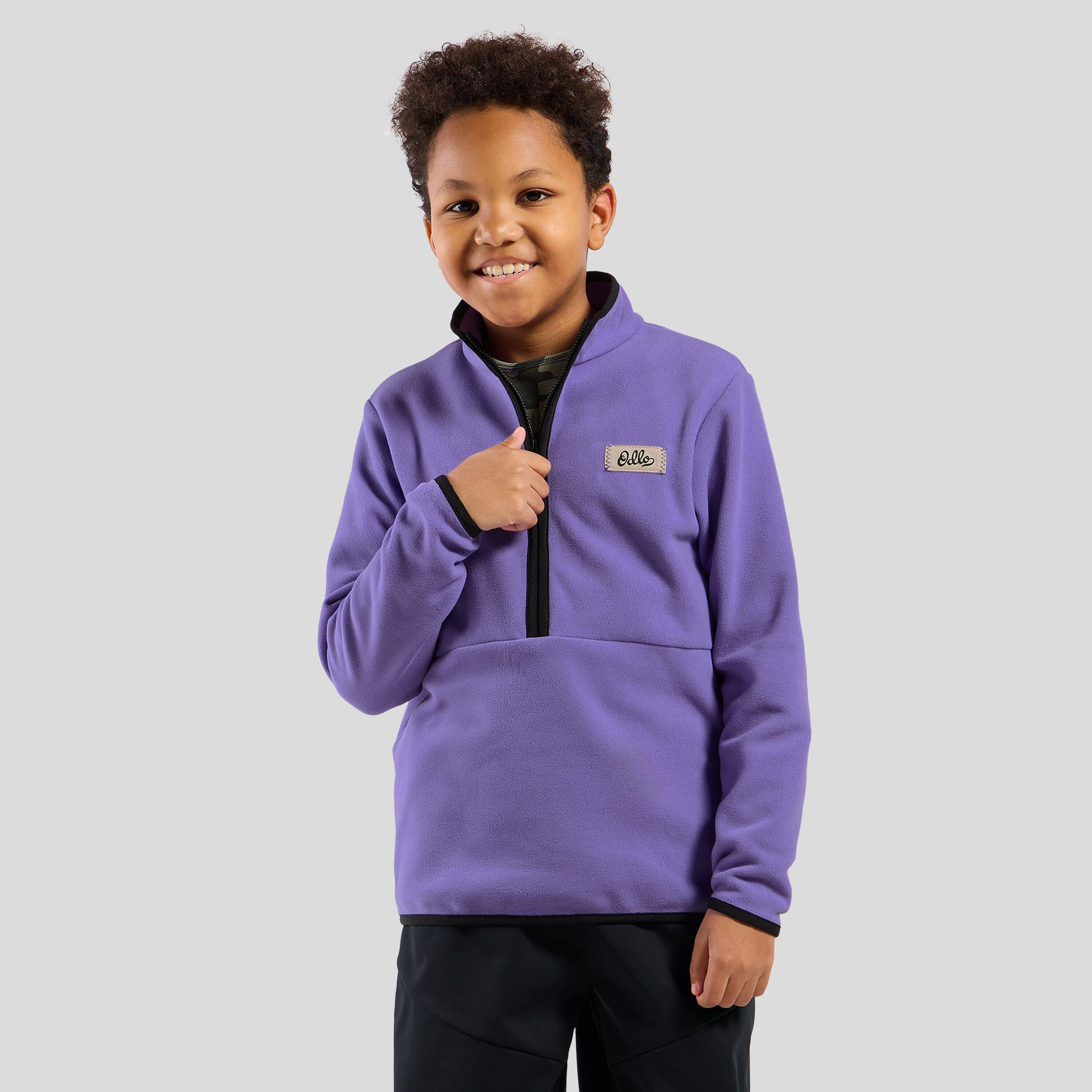 Odlo - Pull Semi-zippé De La Collection Adventurer Odlo - Sweat-shirt - Violet - Decathlon