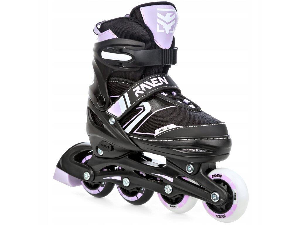 Patins de rodas 2 em 1 ajustáveis Helixi LED Wheels 3/7