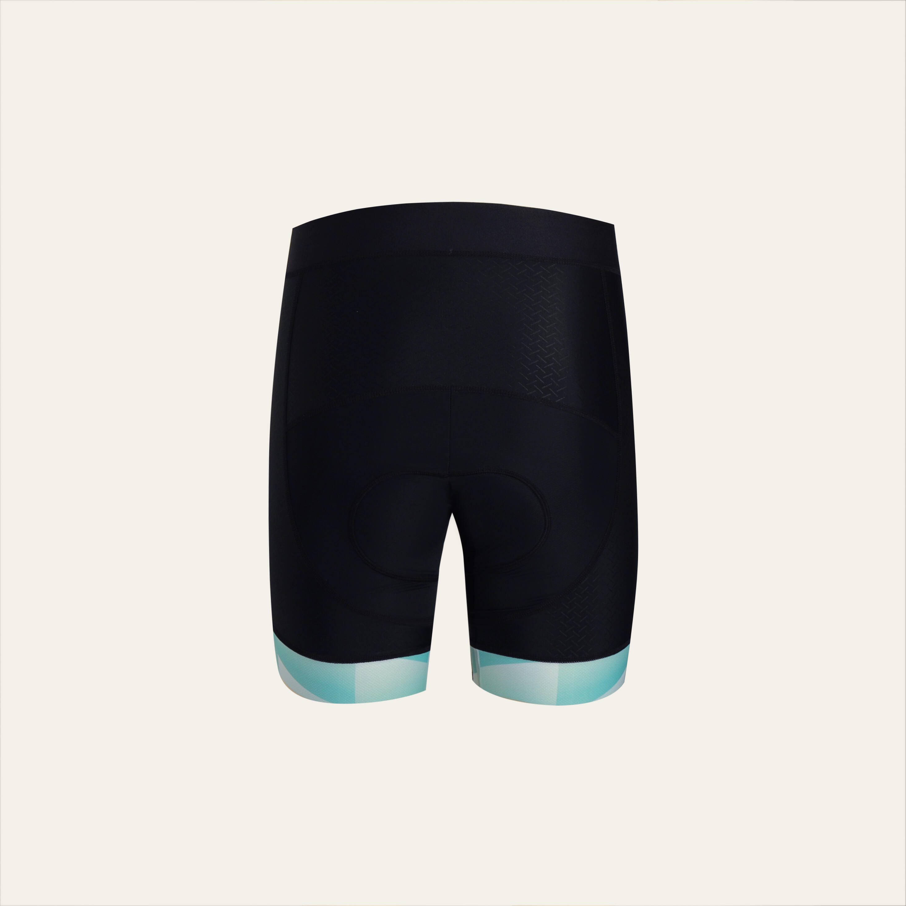 Cuissard de cyclisme femme CUBIC noir/vert 2/5