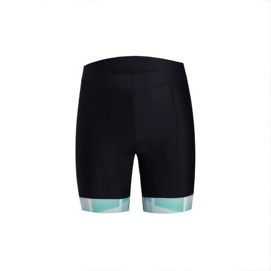 Cuissard de cyclisme femme CUBIC noir/vert