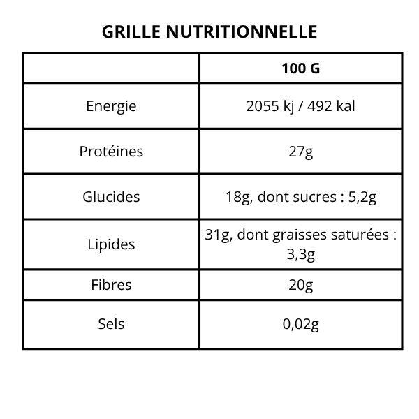 Granola Protéiné Noix bio 350g (27% protéine) 3/3