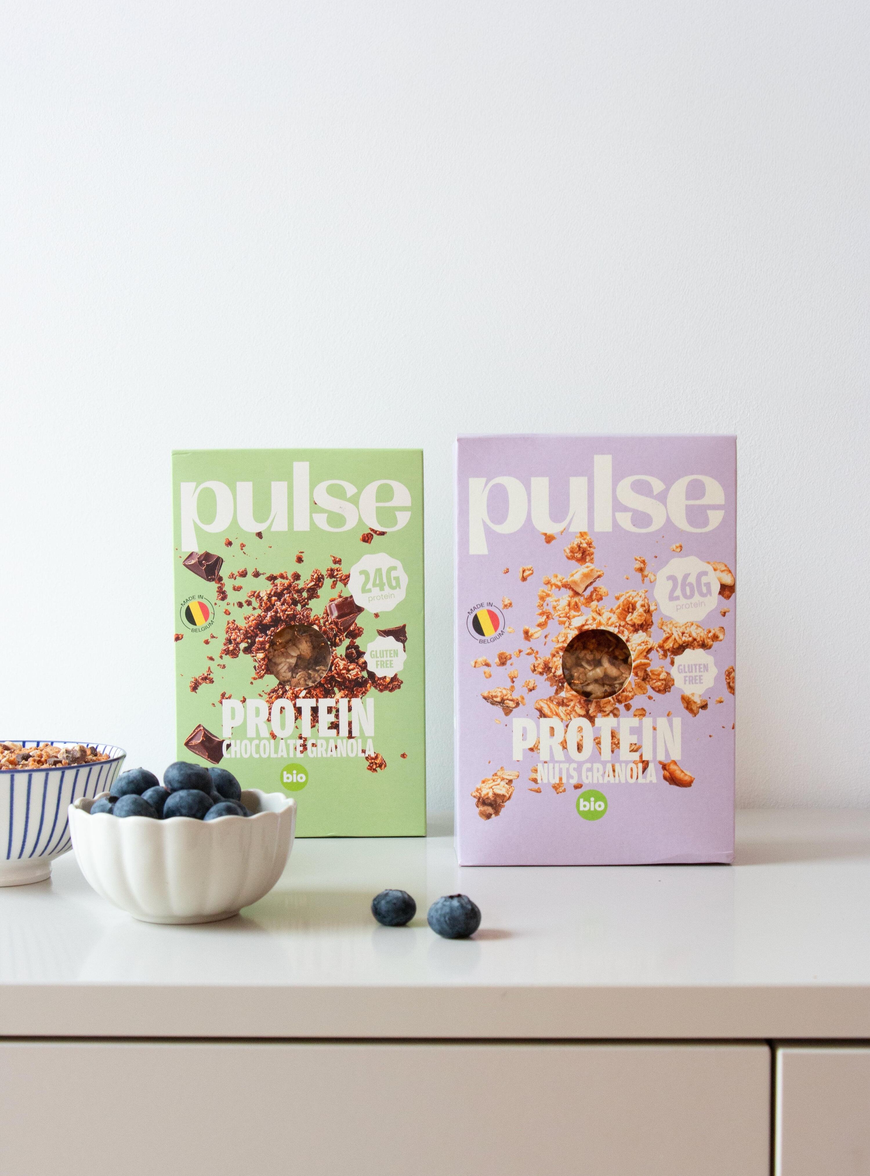 Granola Protéiné Noix bio 350g (27% protéine) 2/3