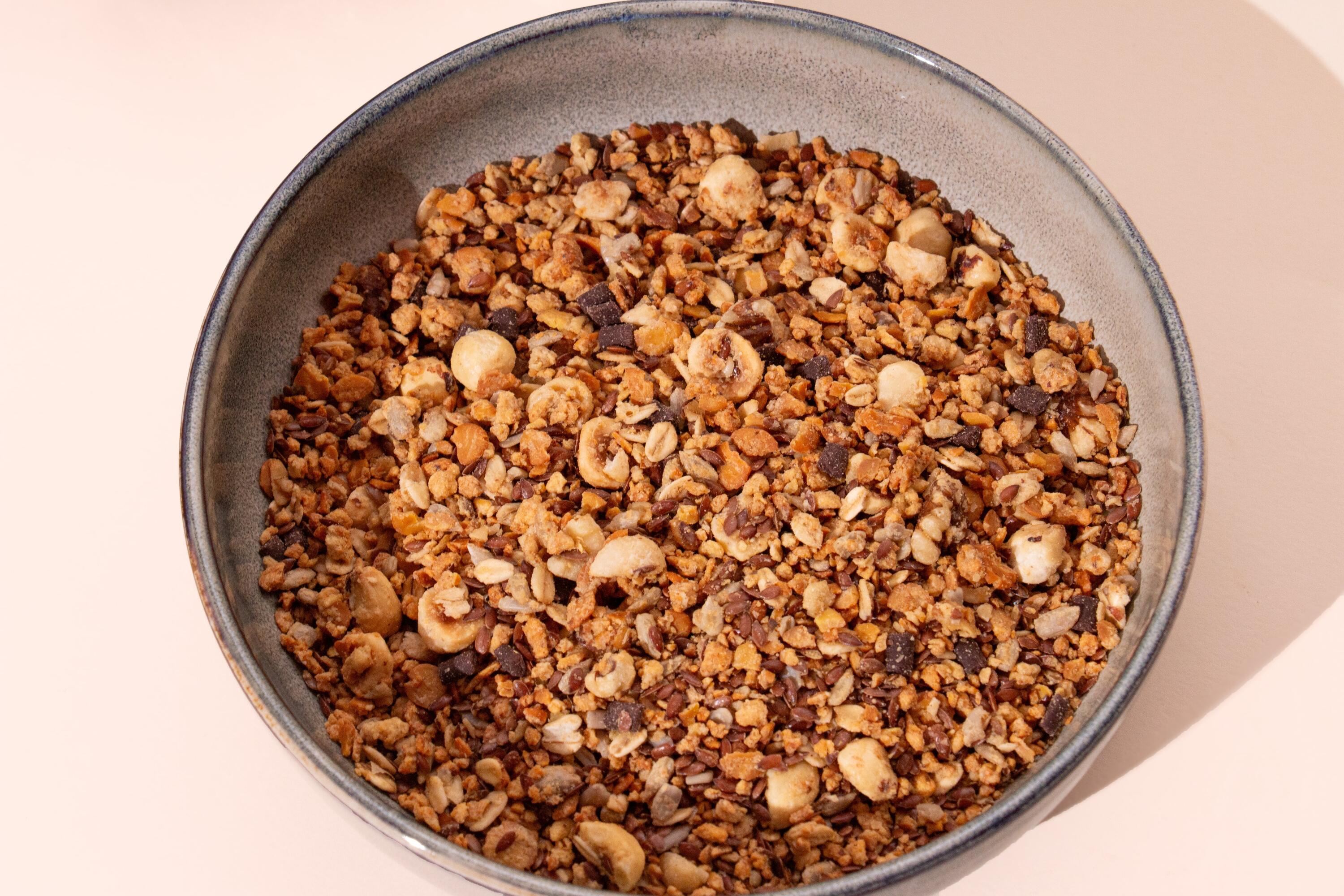 Granola protéiné Chocolat bio 350g (26% protéine) 2/4