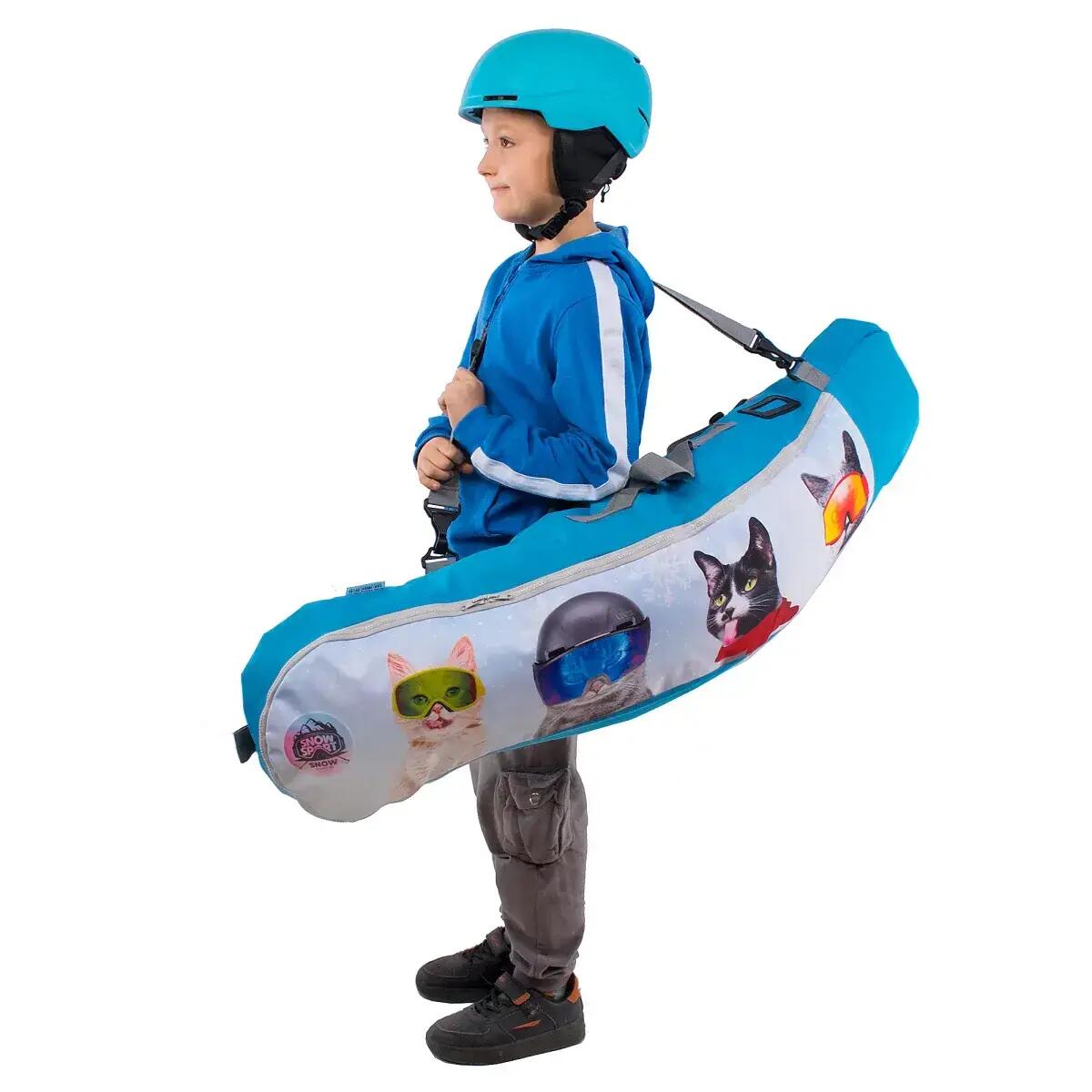 Pokrowiec na deskę snowboardową dla dzieci Snowsport Snowboard Bag Cats 4/7
