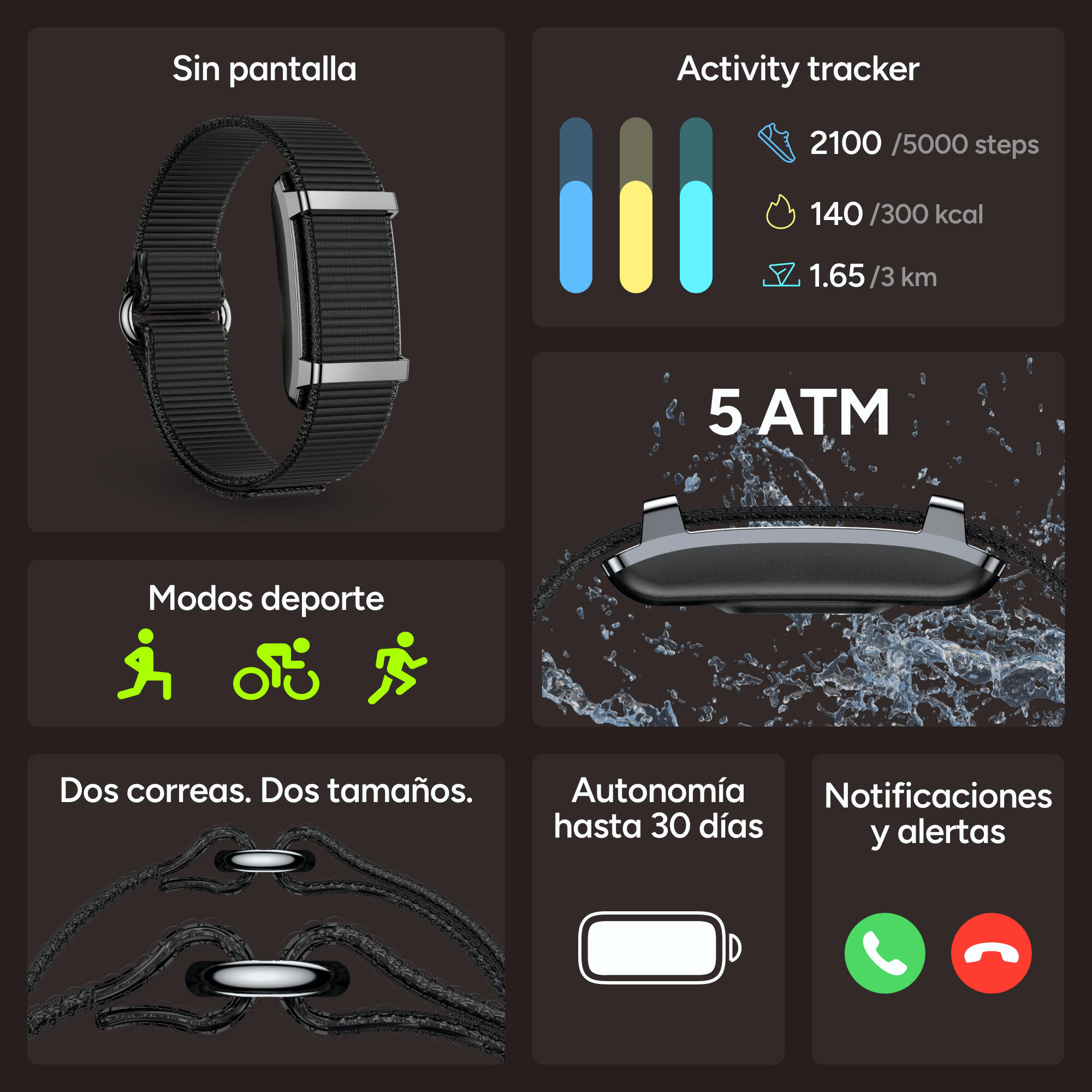 KSIX Vitalis Smartband 2/7