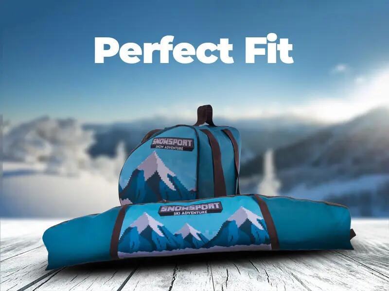 Zestaw dla dzieci Pokrowiec na narty + Pokrowiec na buty 6in1 Snowsport Boot Bag 2/6