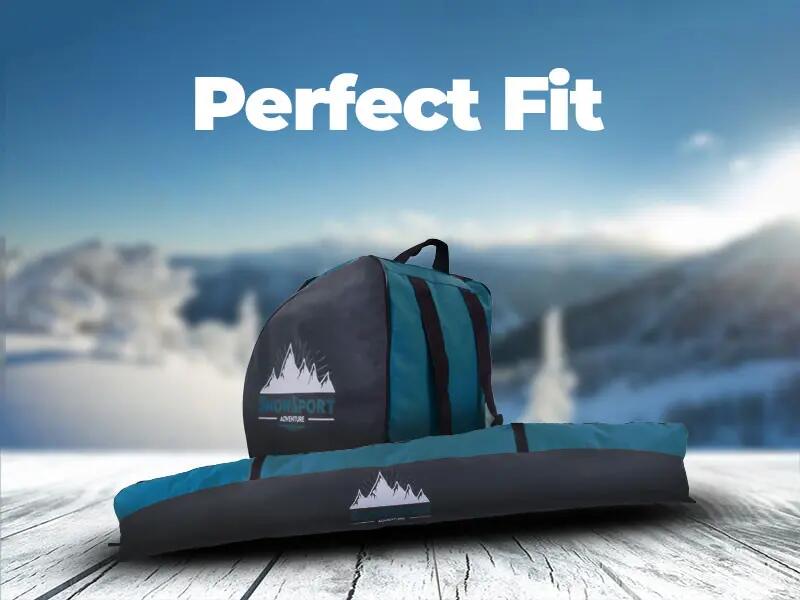 Pokrowiec na narty Snowsport Ski Bag Marine 6in1 2/6