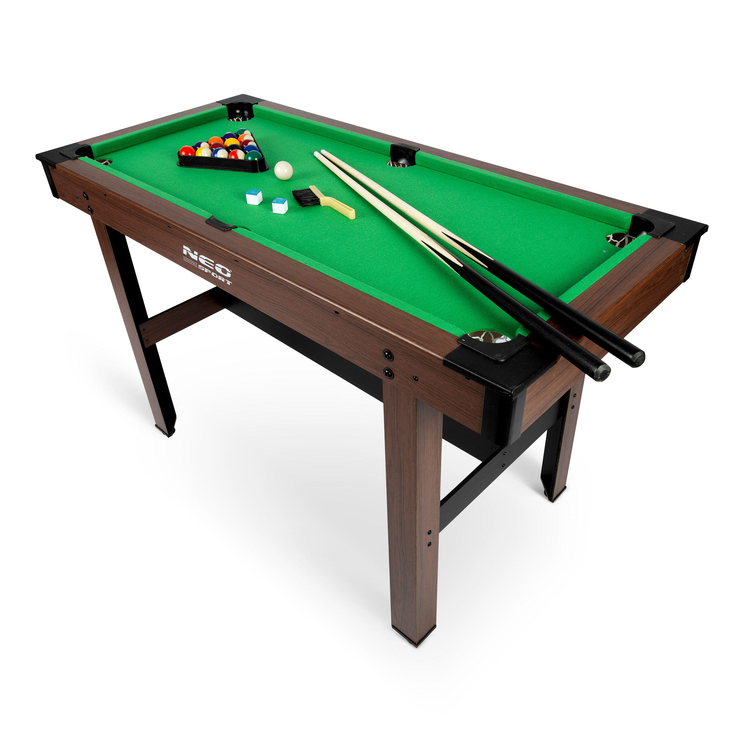 Billardtisch Pool Billard Spiel Billiardtisch Tisch mit Zubehör Neo-Sport 2/5