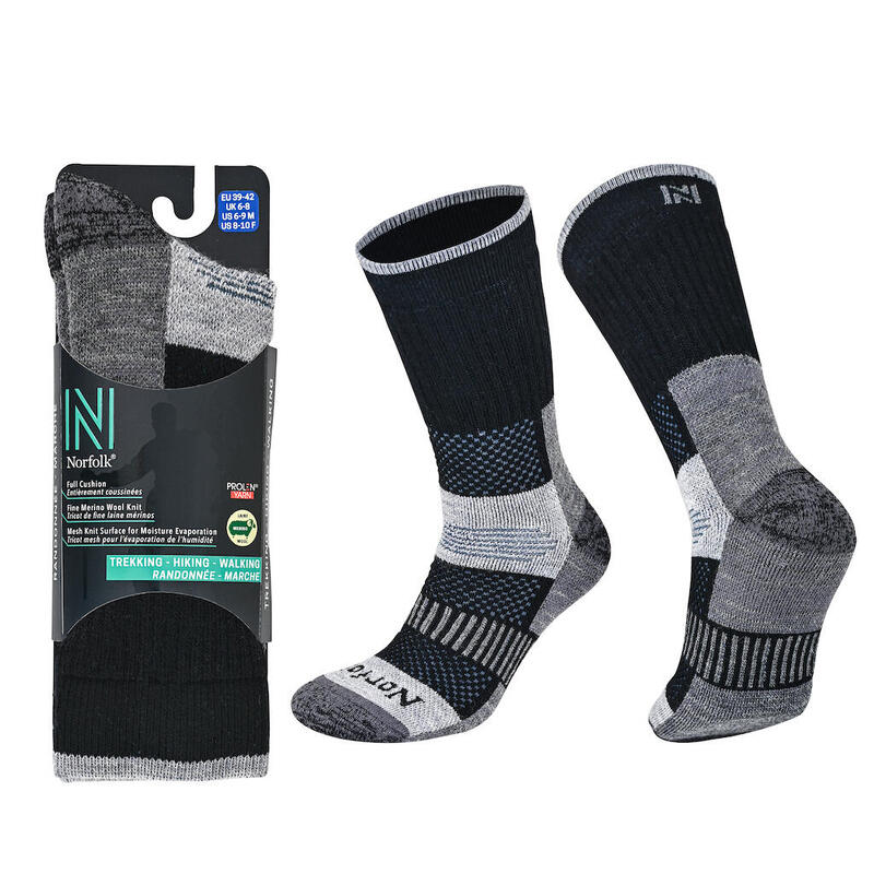 %60 Merino Yünlü, Yastıklamalı ve Isı Yalıtımlı Termal Outdoor Çorap - VOYAGER 2.0
